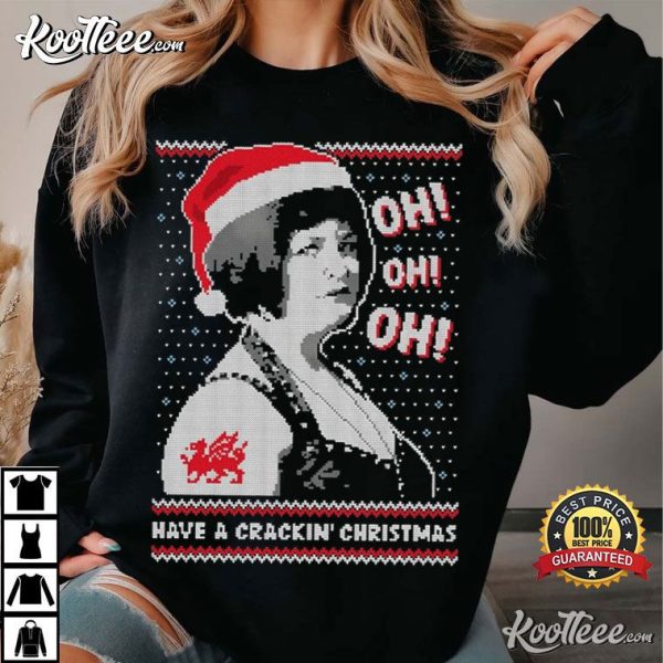 Nessa Ruth Jones Gavin And Stacey Oh Oh Oh Christmas T-Shirt