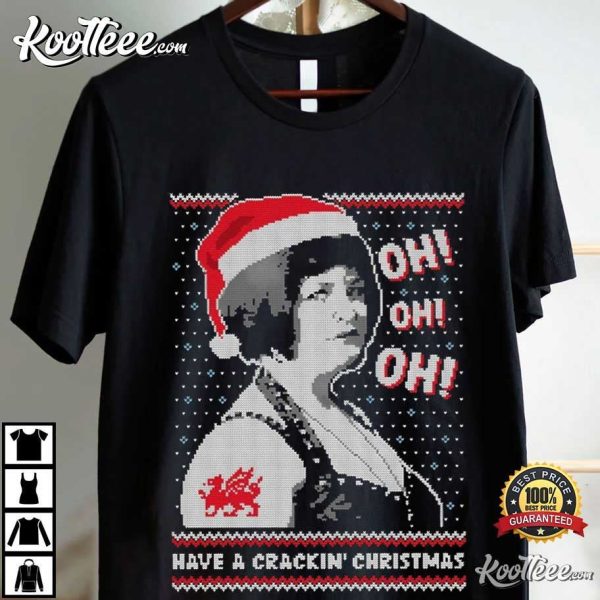 Nessa Ruth Jones Gavin And Stacey Oh Oh Oh Christmas T-Shirt