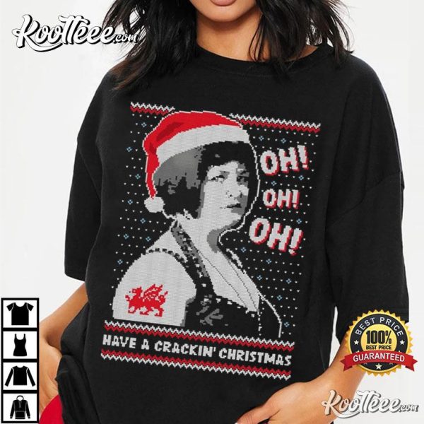 Nessa Ruth Jones Gavin And Stacey Oh Oh Oh Christmas T-Shirt