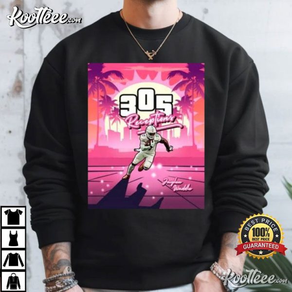 Jaylen Waddle 305 Receptions T-Shirt