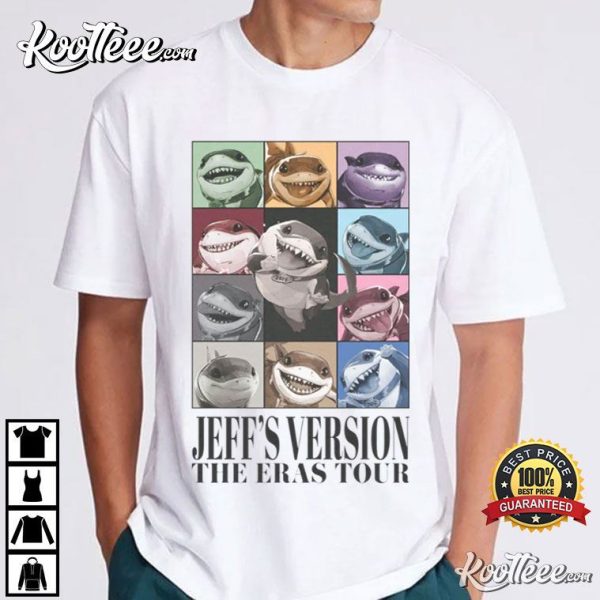 Jeff The Land Shark Marvel Rivals The Eras Tour T-Shirt