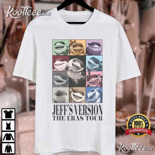 Jeff The Land Shark Marvel Rivals The Eras Tour T-Shirt