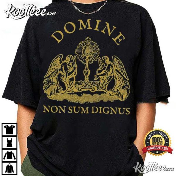 Domine Non Sum Dignus Catholic Christian T-Shirt