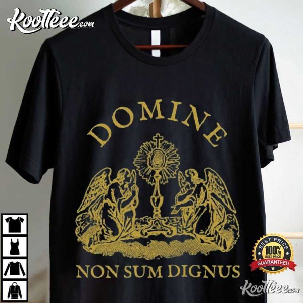 Domine Non Sum Dignus Catholic Christian T-Shirt