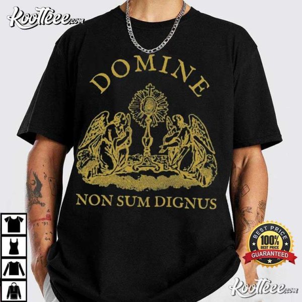 Domine Non Sum Dignus Catholic Christian T-Shirt