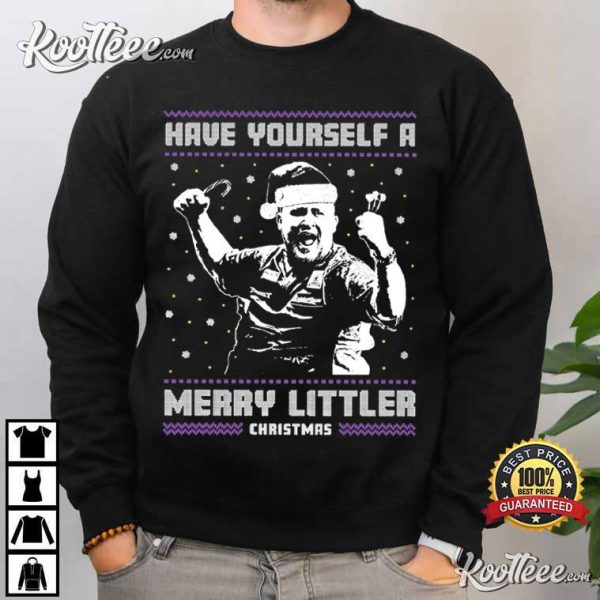 Luke Littler Darts Have Yourself A Merry Littler Christmas T-Shirt