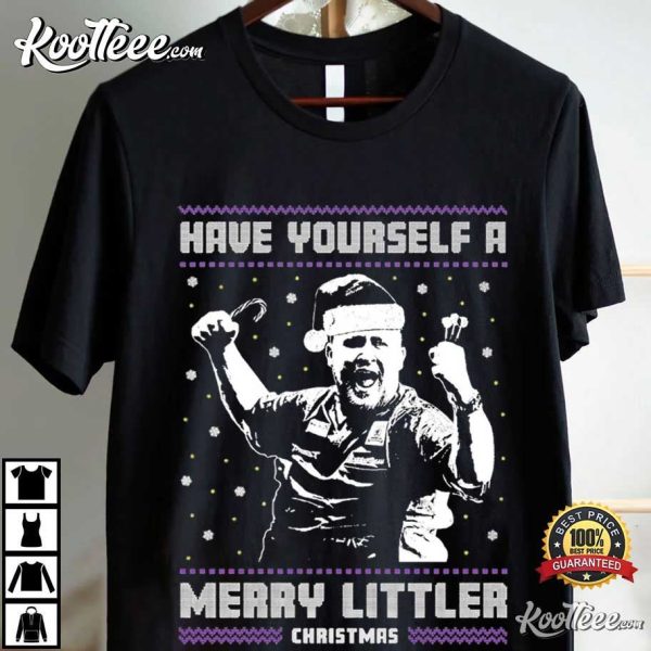 Luke Littler Darts Have Yourself A Merry Littler Christmas T-Shirt