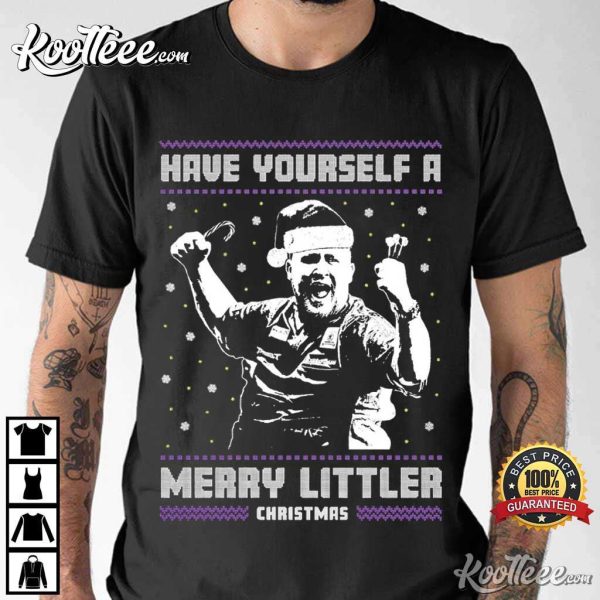 Luke Littler Darts Have Yourself A Merry Littler Christmas T-Shirt