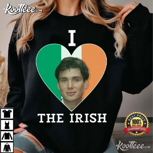 Cillian Murphy I Love Irish Boys T-Shirt