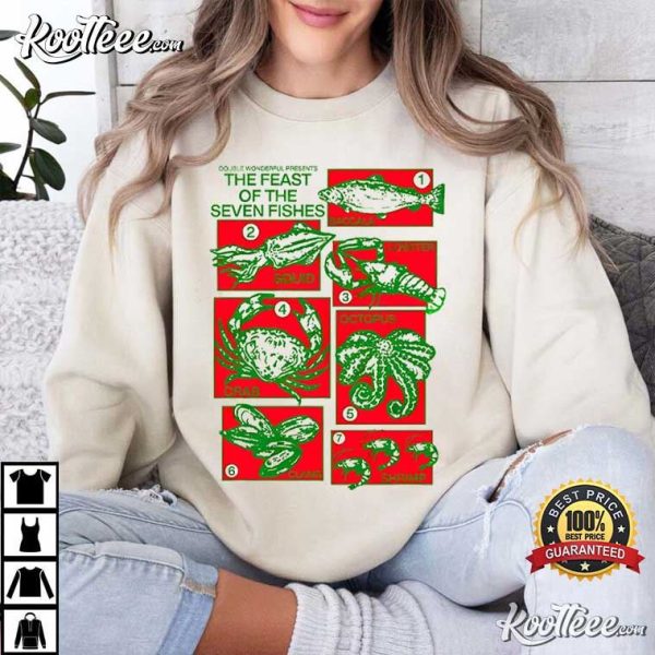 The Feast Of The Seven Fishes Christmas Eve T-Shirt