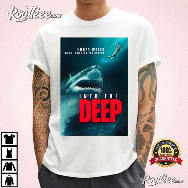 Into The Deep Underwater No One Can Hear You Scream T-Shirt