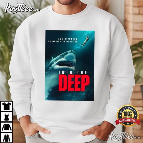 Into The Deep Underwater No One Can Hear You Scream T-Shirt