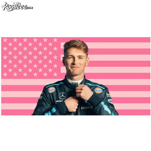 Logan Sargeant Pink American Flag