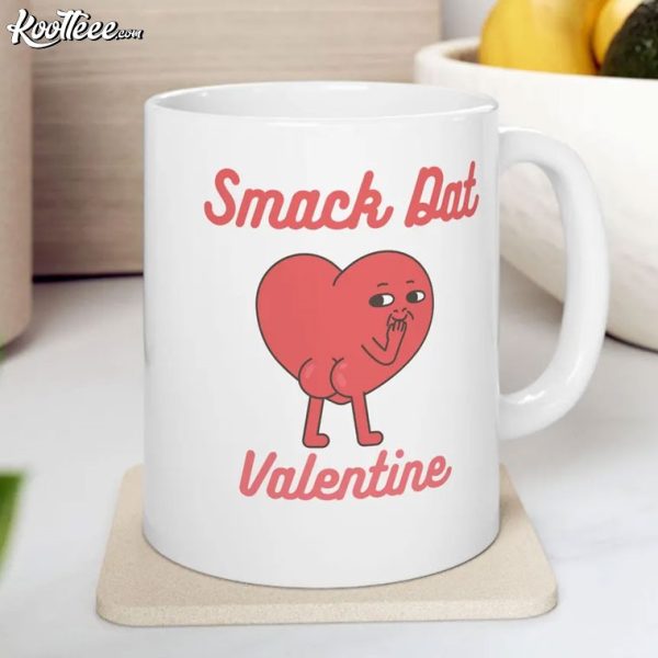 Valentine Heart Smack Dat Funny Mug