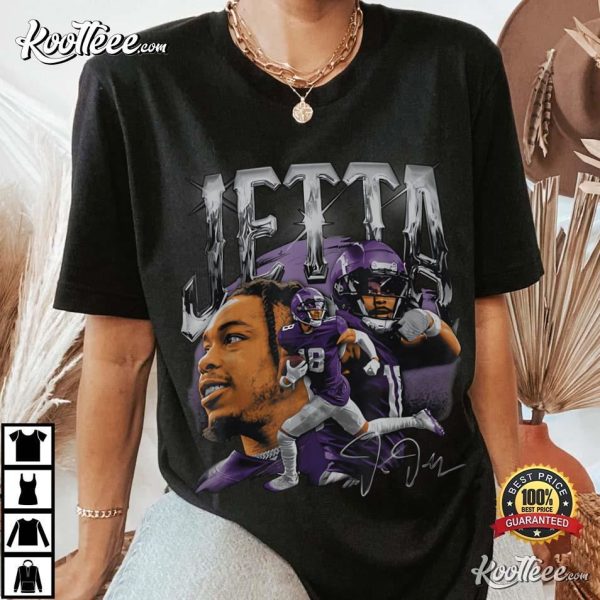 Justin Jefferson Retro 90s Graphic T-Shirt