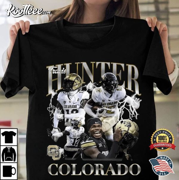 Travis Hunter Colorado Buffaloes 90s Graphic T-Shirt