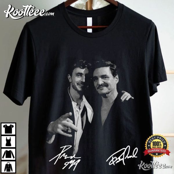 Paul Mescal And Pedro Pascal Signature T-Shirt