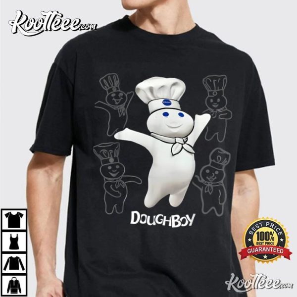 Pillsbury Doughboy Funny The Dough Baking T-Shirt