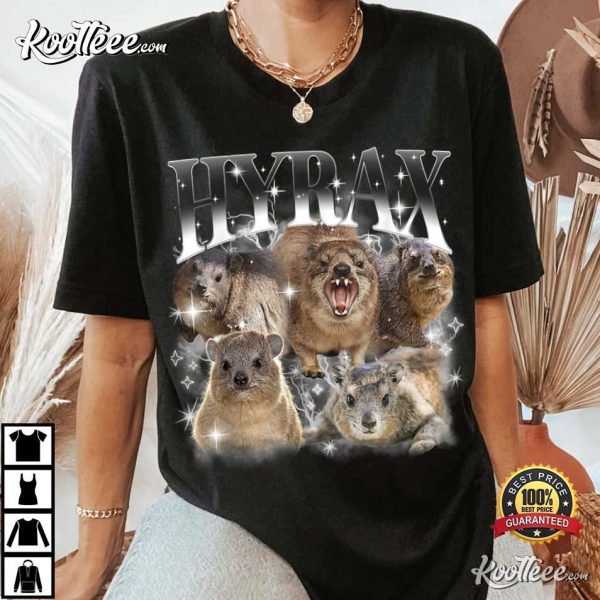 Funny Hyrax Meme Vintage Animal T-Shirt