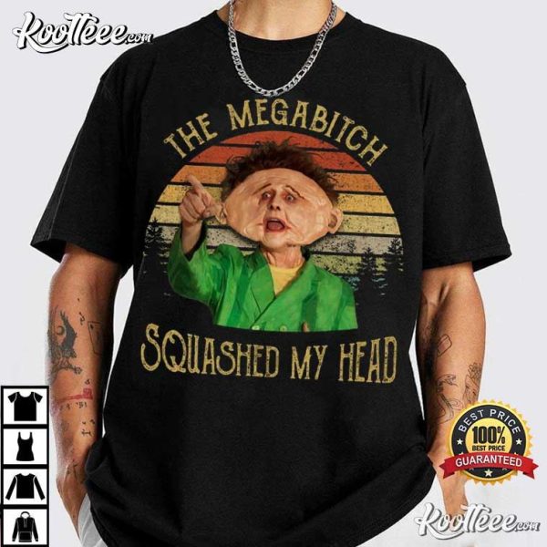 Drop Dead Fred The Megabitch Squashed My Head Retro T-Shirt