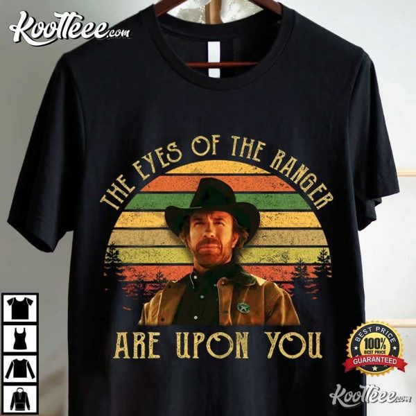 Walker Texas Ranger The Eyes Of The Ranger Are Upon You Vintage T-Shirt