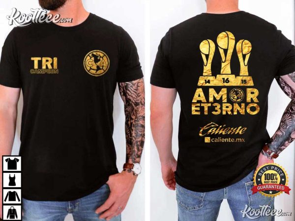 Tricampeones Club America Champion T-Shirt