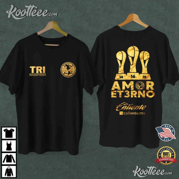 Tricampeones Club America Champion T-Shirt