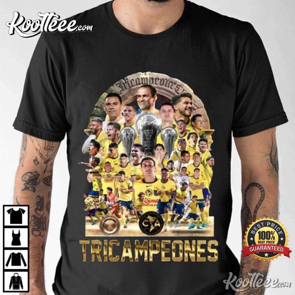 Tricampeones Club America Fan Gift T-Shirt