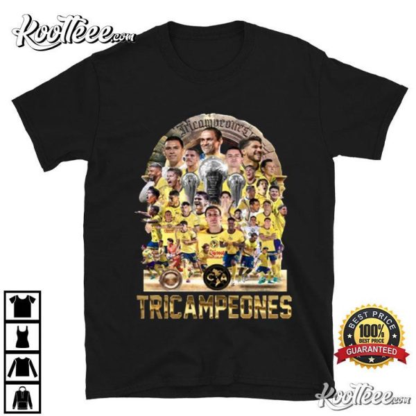 Tricampeones Club America Fan Gift T-Shirt