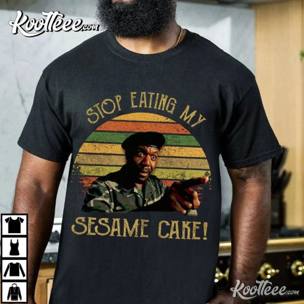 Captain Wanta Stop Eating My Sesame Cake Vintage T-Shirt