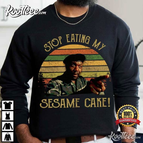 Captain Wanta Stop Eating My Sesame Cake Vintage T-Shirt