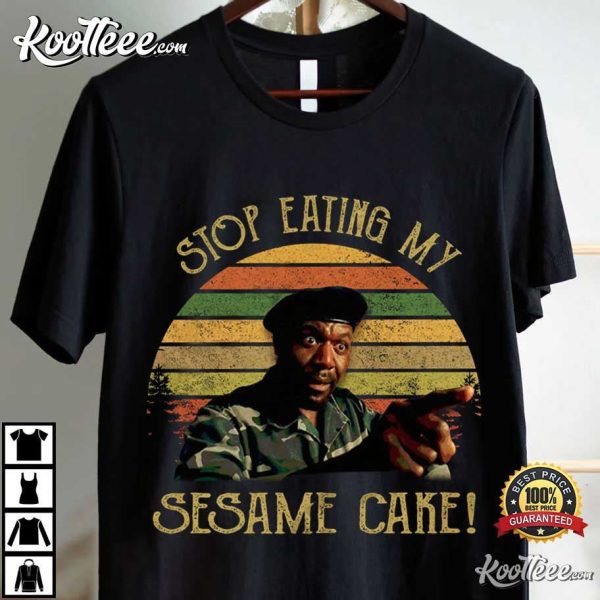 Captain Wanta Stop Eating My Sesame Cake Vintage T-Shirt