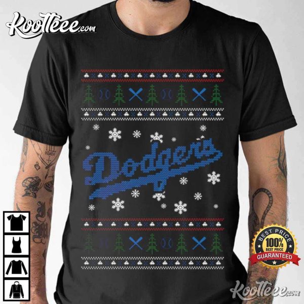 LA Dodgers Ugly Christmas Shirt