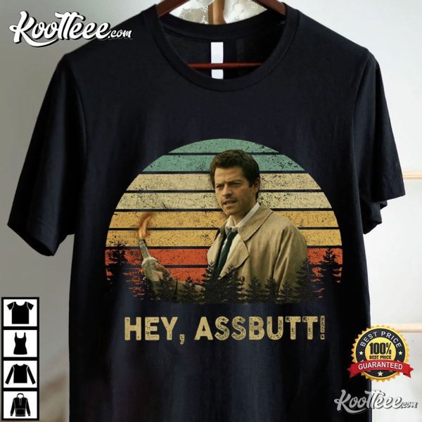 Misha Collins Hey Assbutt Vintage T-Shirt