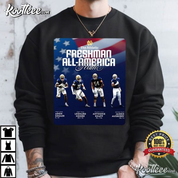 The Notre Dame Athletic Freshman All-America Team Football T-Shirt