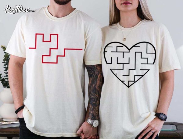 Valentines Day Funny Matching Couple Shirts