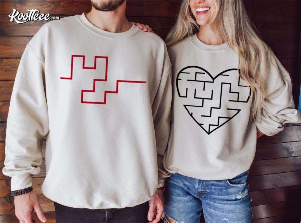 Valentines Day Funny Matching Couple Shirts