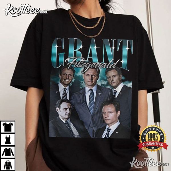 Fitzgerald Grant Vintage Scandal TV Series T-Shirt