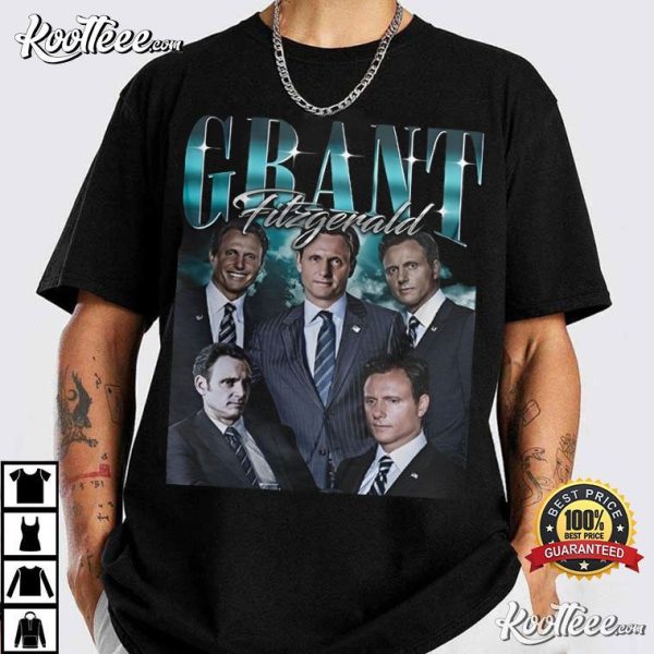 Fitzgerald Grant Vintage Scandal TV Series T-Shirt