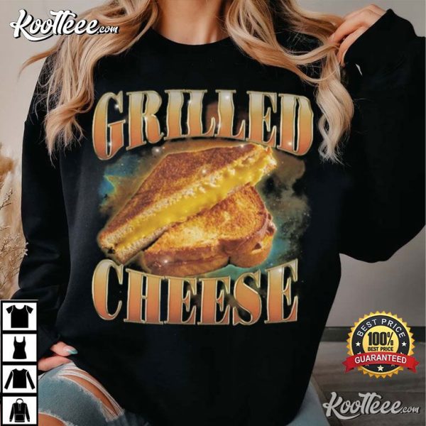 Grilled Cheese Food Lover Vintage 90s T-Shirt