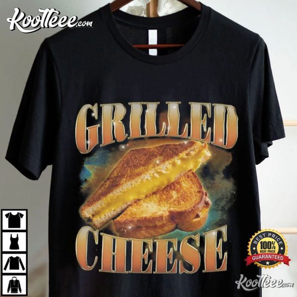 Grilled Cheese Food Lover Vintage 90s T-Shirt