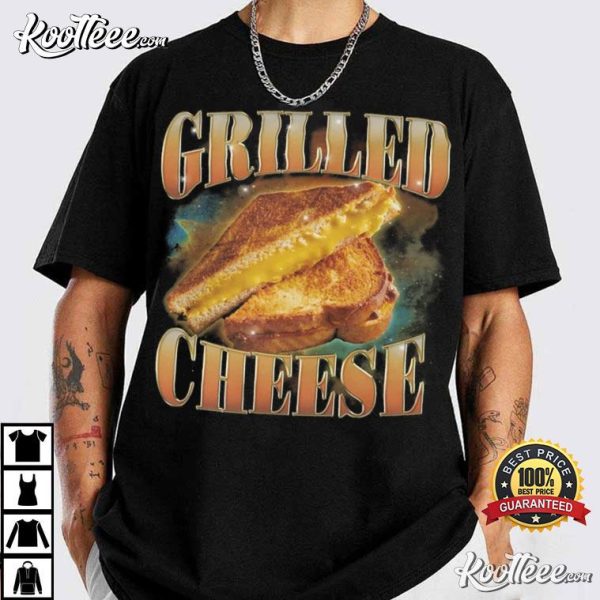 Grilled Cheese Food Lover Vintage 90s T-Shirt