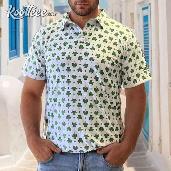 St Patricks Day Irish Celebration Polo Shirt