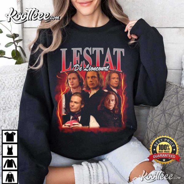 Lestat de Lioncourt Sam Reid Vintage Vampire Movie T-Shirt