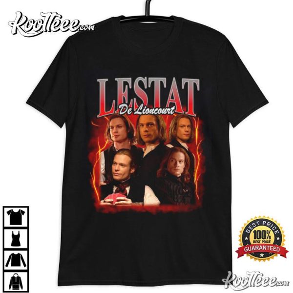 Lestat de Lioncourt Sam Reid Vintage Vampire Movie T-Shirt