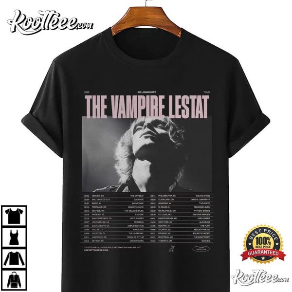 The Vampire Lestat Tour Inspired T-Shirt