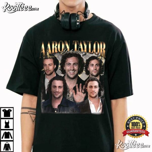 Retro Aaron Taylor Johnson Bootleg T-Shirt