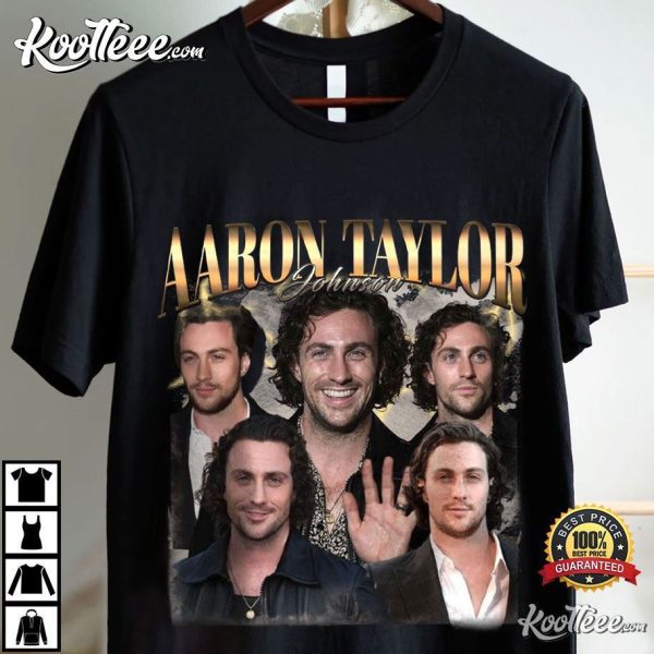 Retro Aaron Taylor Johnson Bootleg T-Shirt