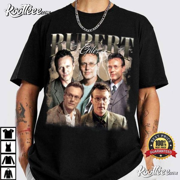 Rupert Giles Buffy The Vampire Slayer Bootleg T-Shirt