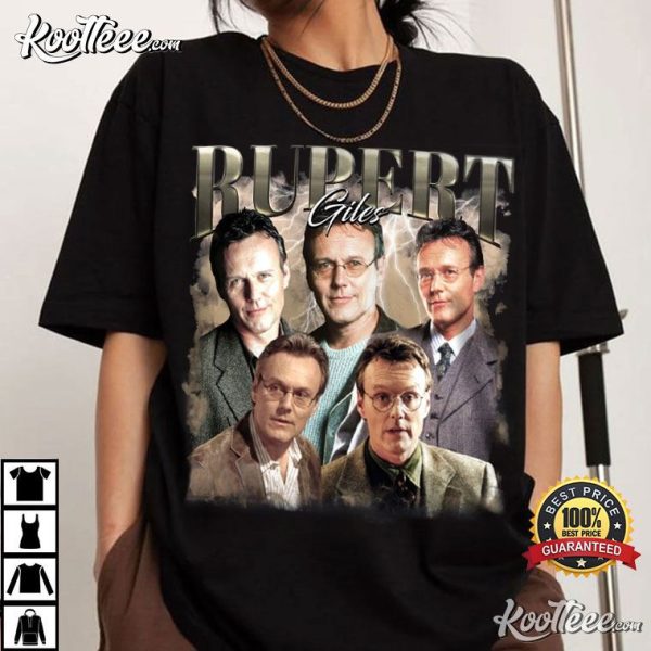 Rupert Giles Buffy The Vampire Slayer Bootleg T-Shirt